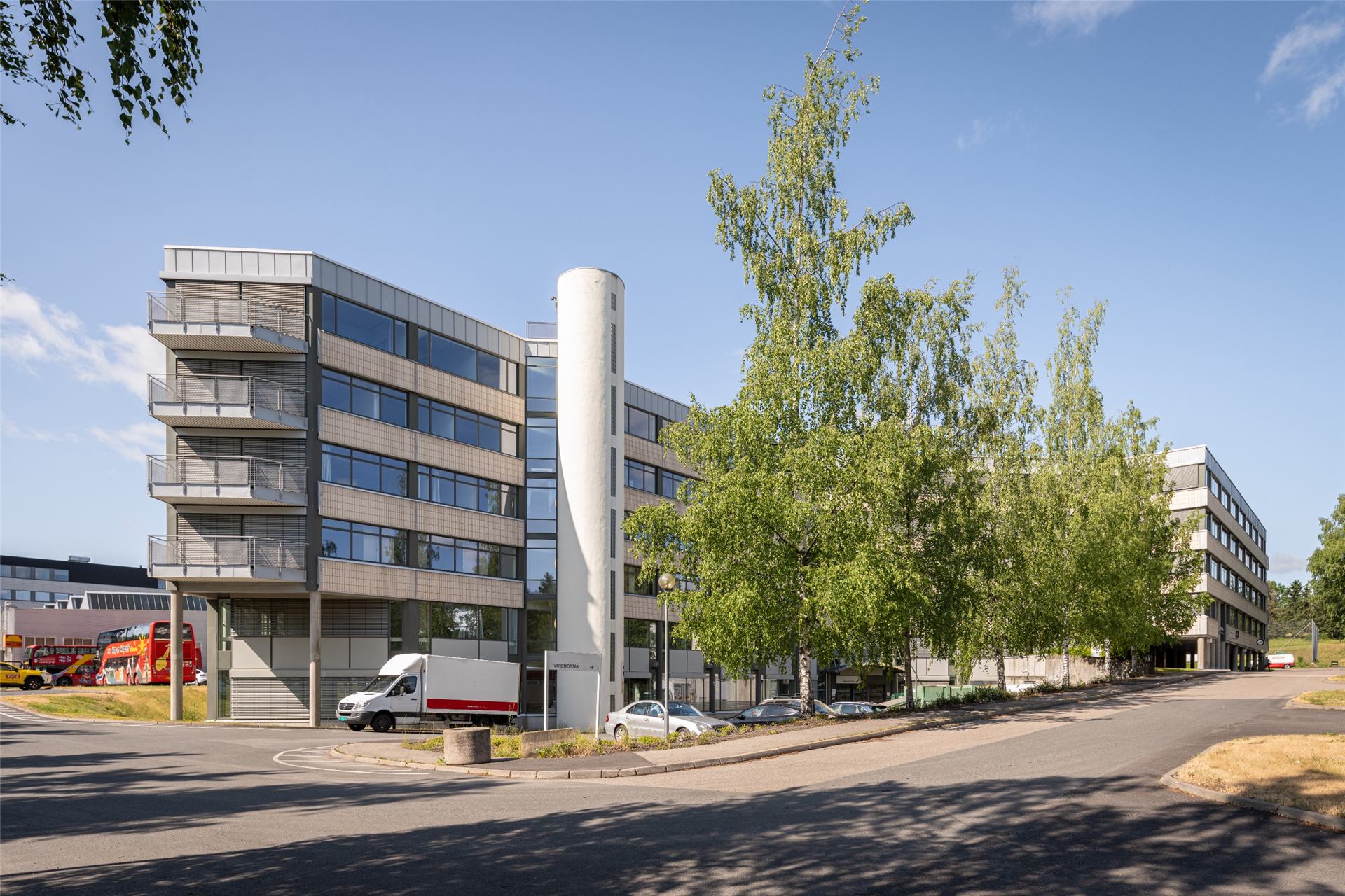 Viftefabrikken Næringspark sett fra Ole Deviks vei